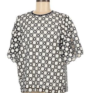 Tory Burch Black & White Elegant Top